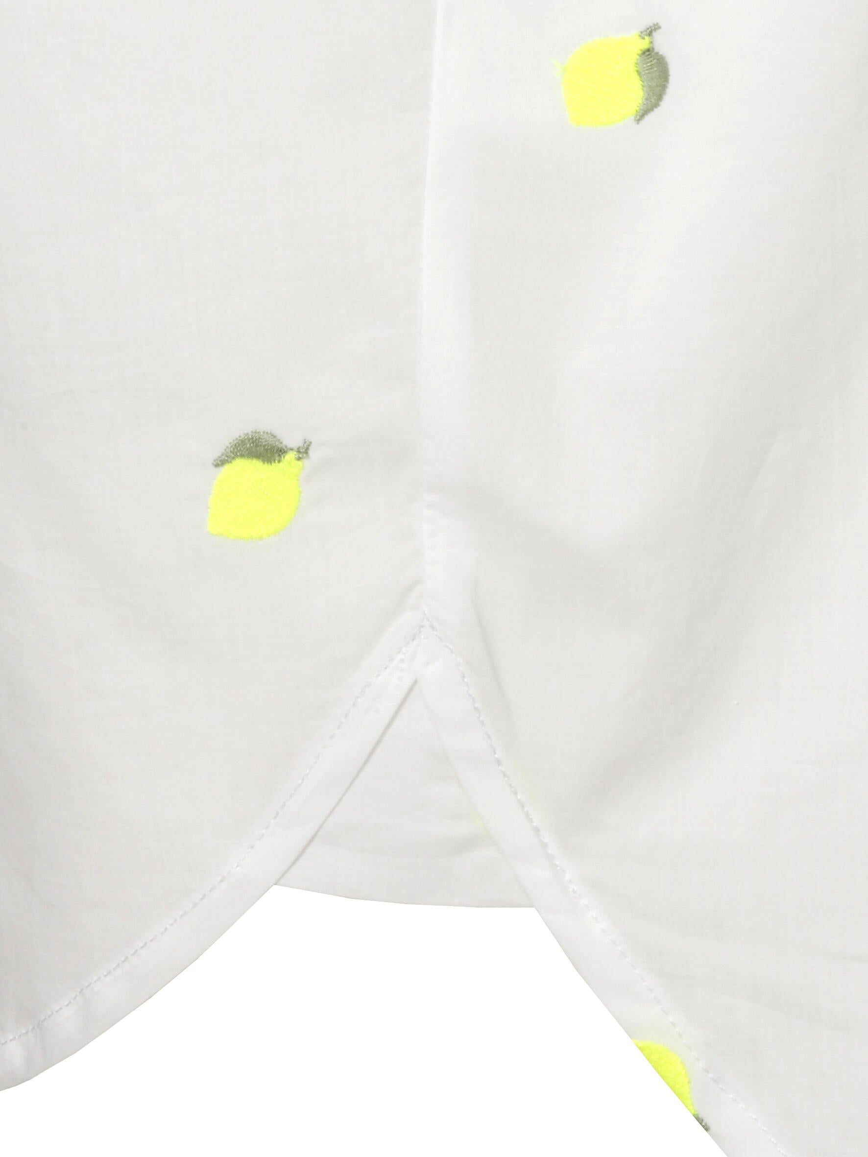 Bluse aus Baumwolle - 997-white multicolor - Weiß