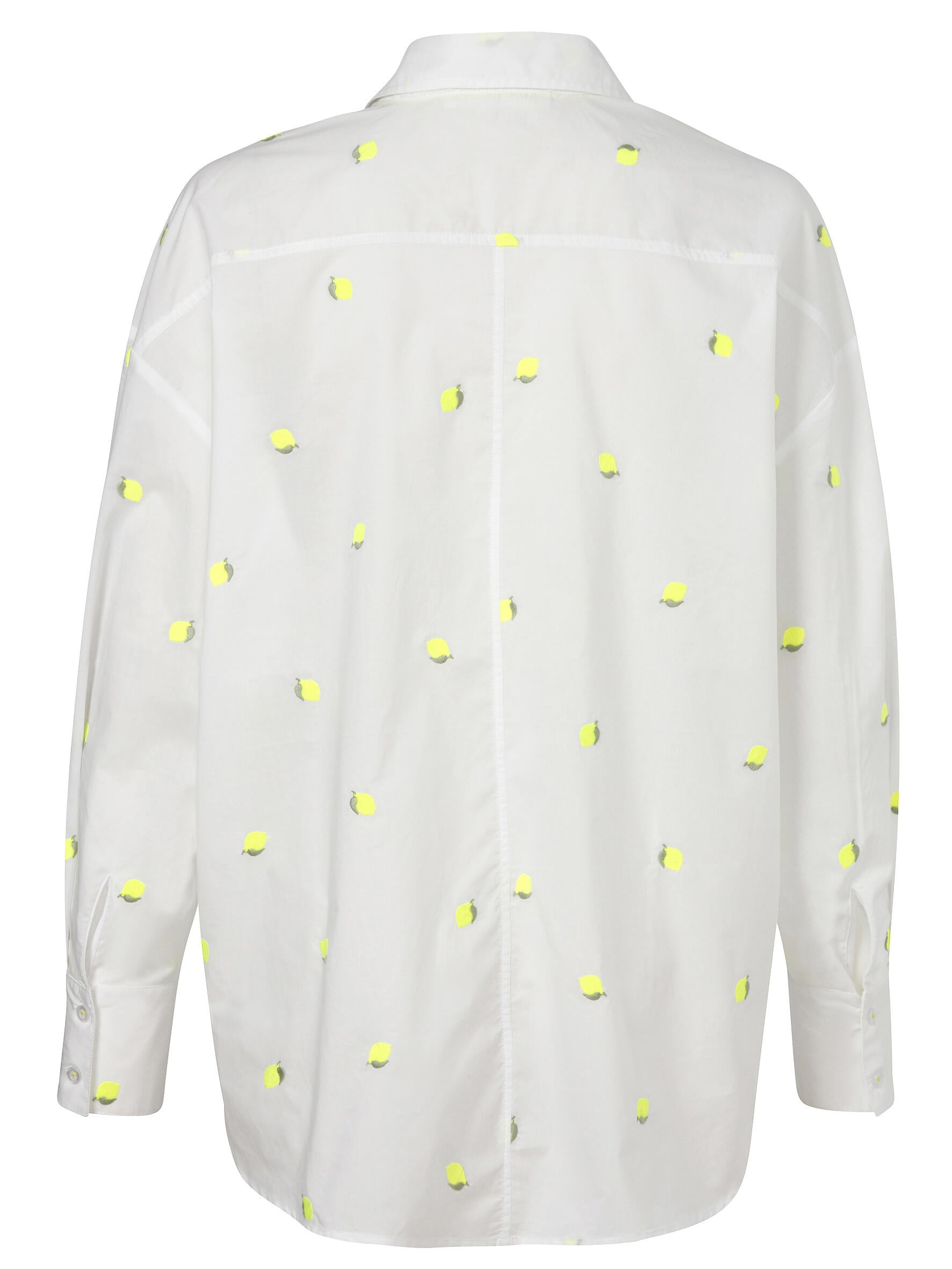 Bluse aus Baumwolle - 997-white multicolor - Weiß