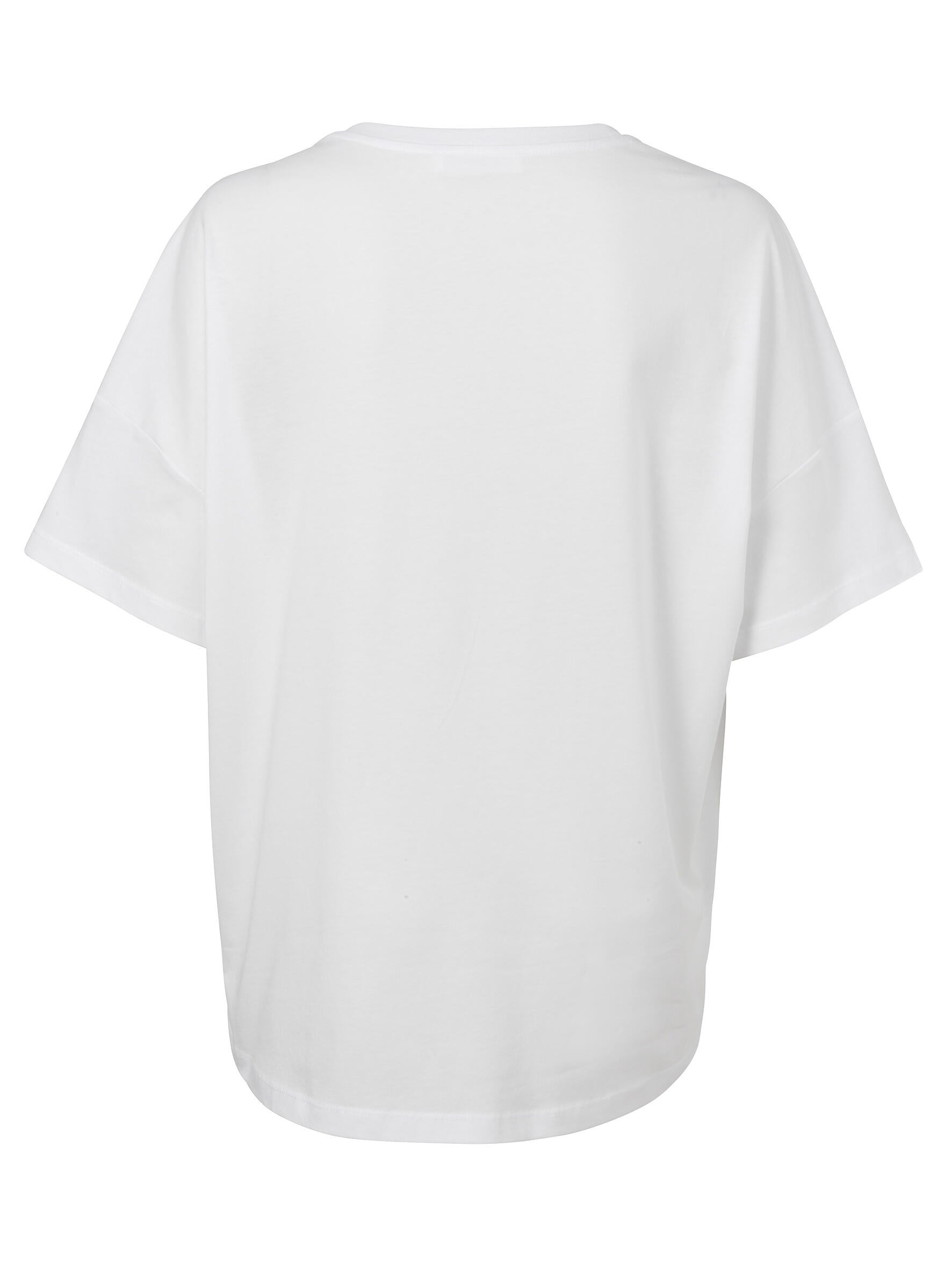 T-Shirt aus Baumwolle - 997-white multicolor - Weiß