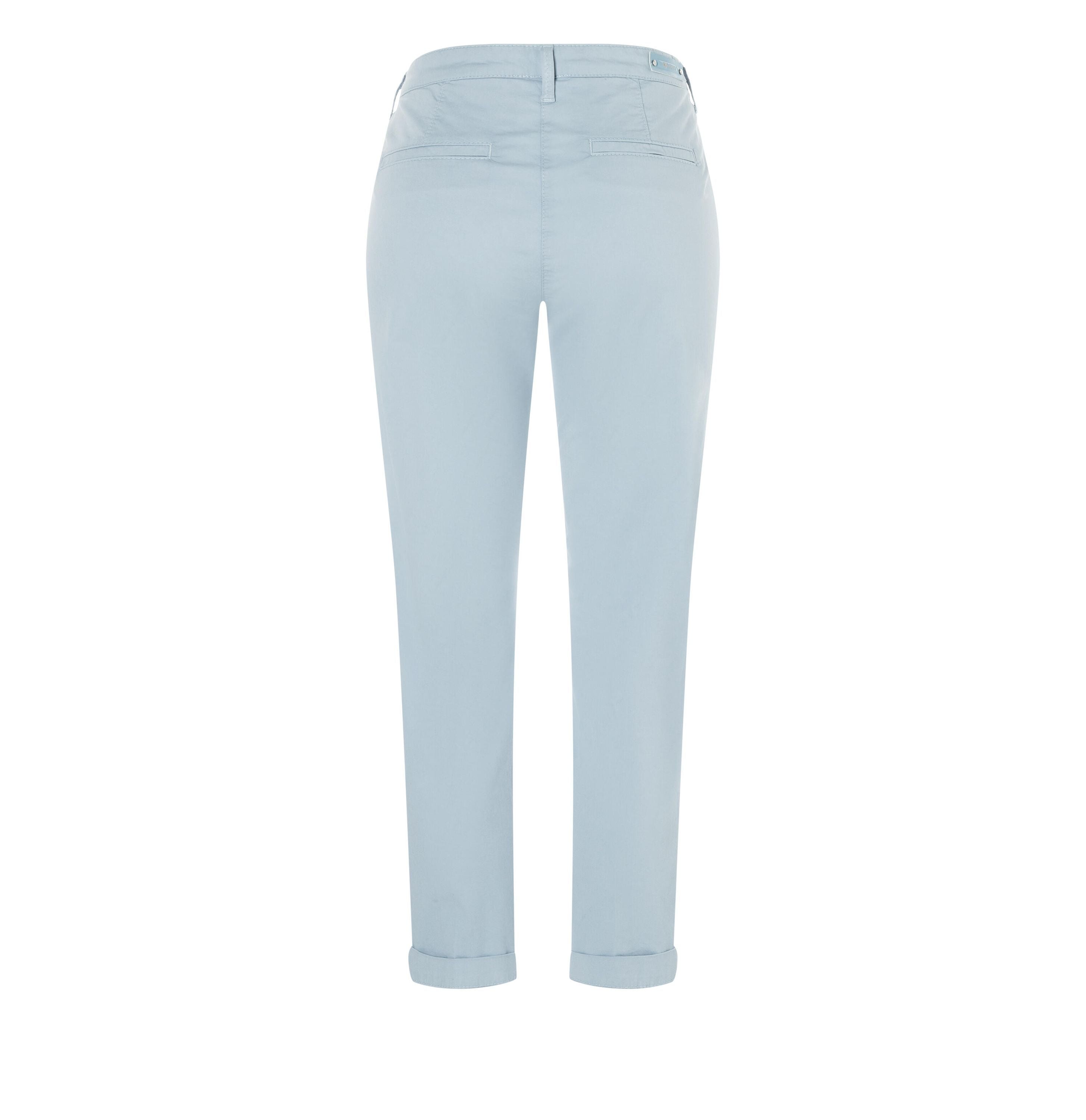Chinohose Slim Fit - 151R ice blue PPT - Blau