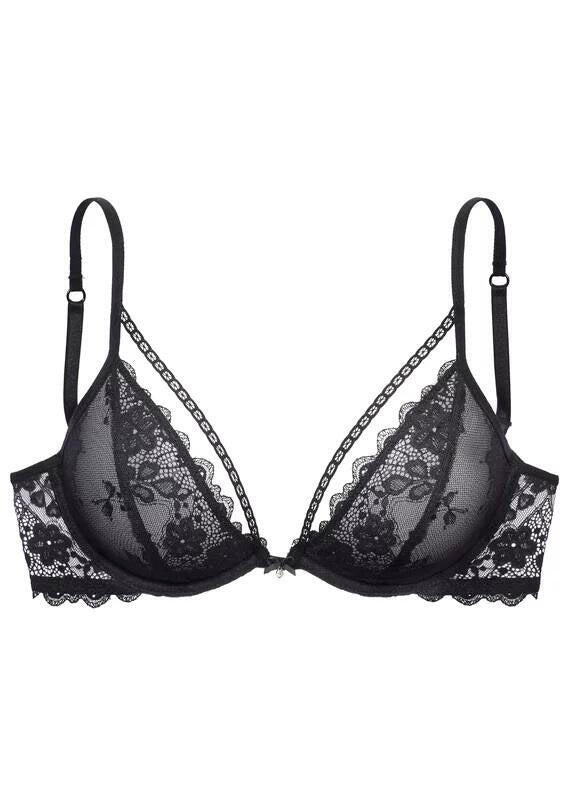 Vivance Bügel-BH - 4215-black - Schwarz