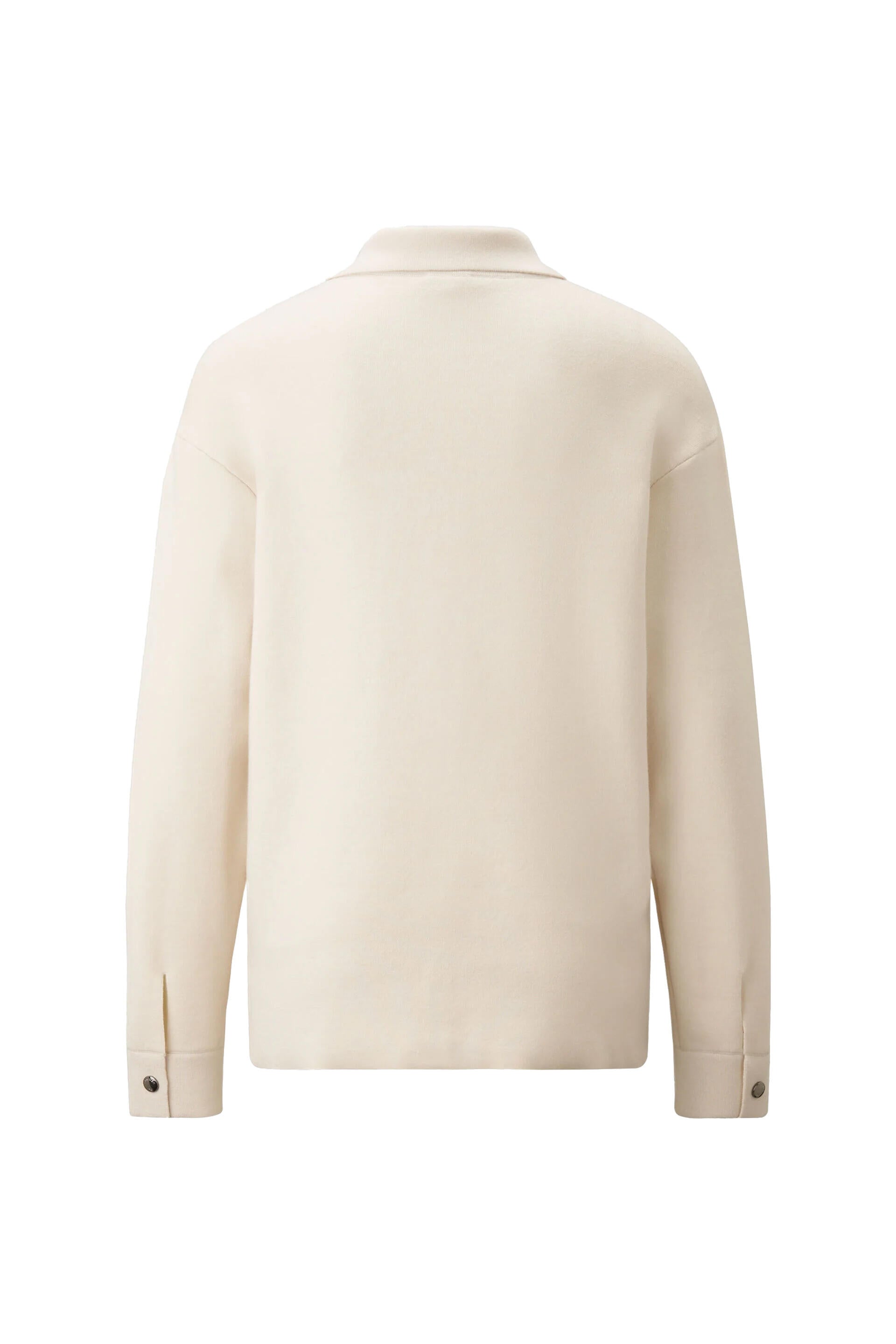 Strickjacke aus Schurwolle - 106 - Weiß