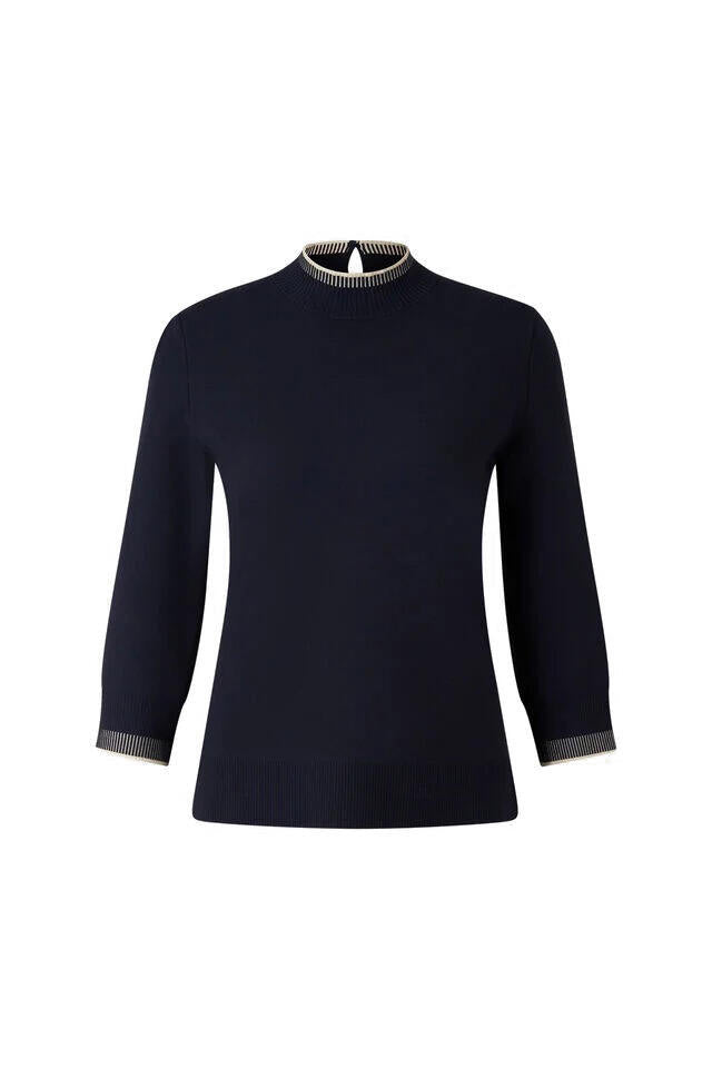 Strick-Shirt Berrit - 464 - Blau