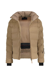 Skijacke TEC-LUKA mit Kapuze - 819 - Braun