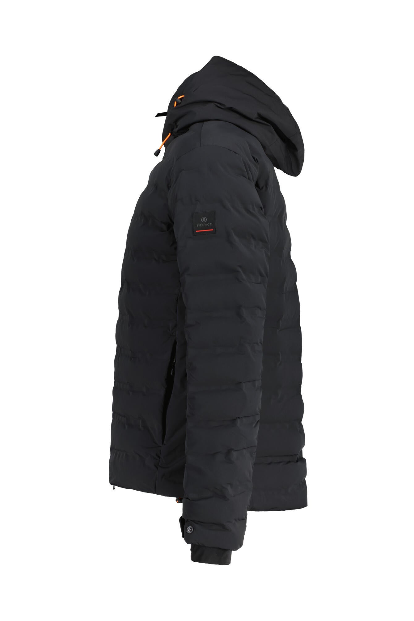 Skijacke YORK mit Kapuze - 026 - Schwarz