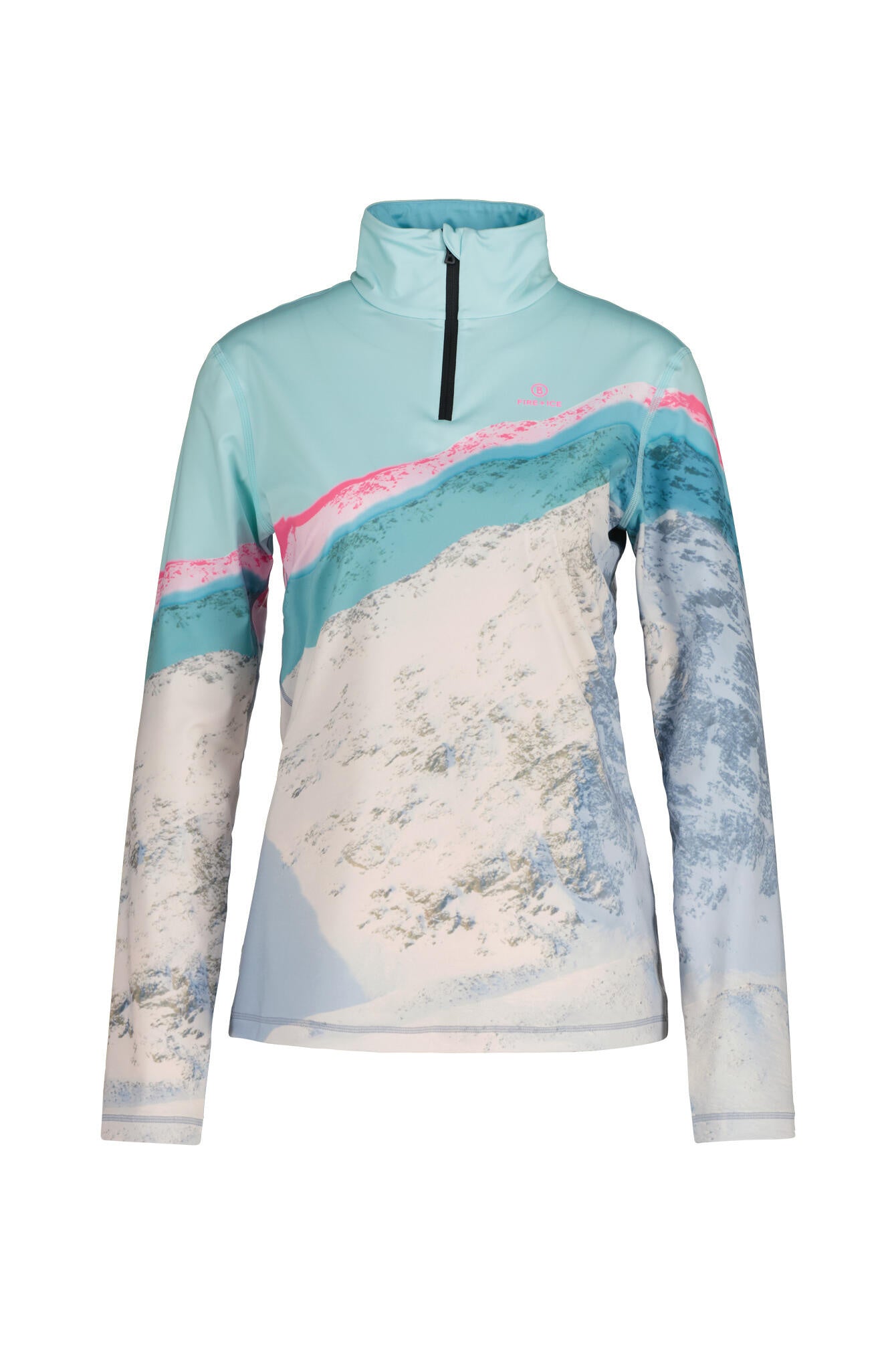 Funktionsshirt ILVY3 mit Stehkragen - A07 - Türkis