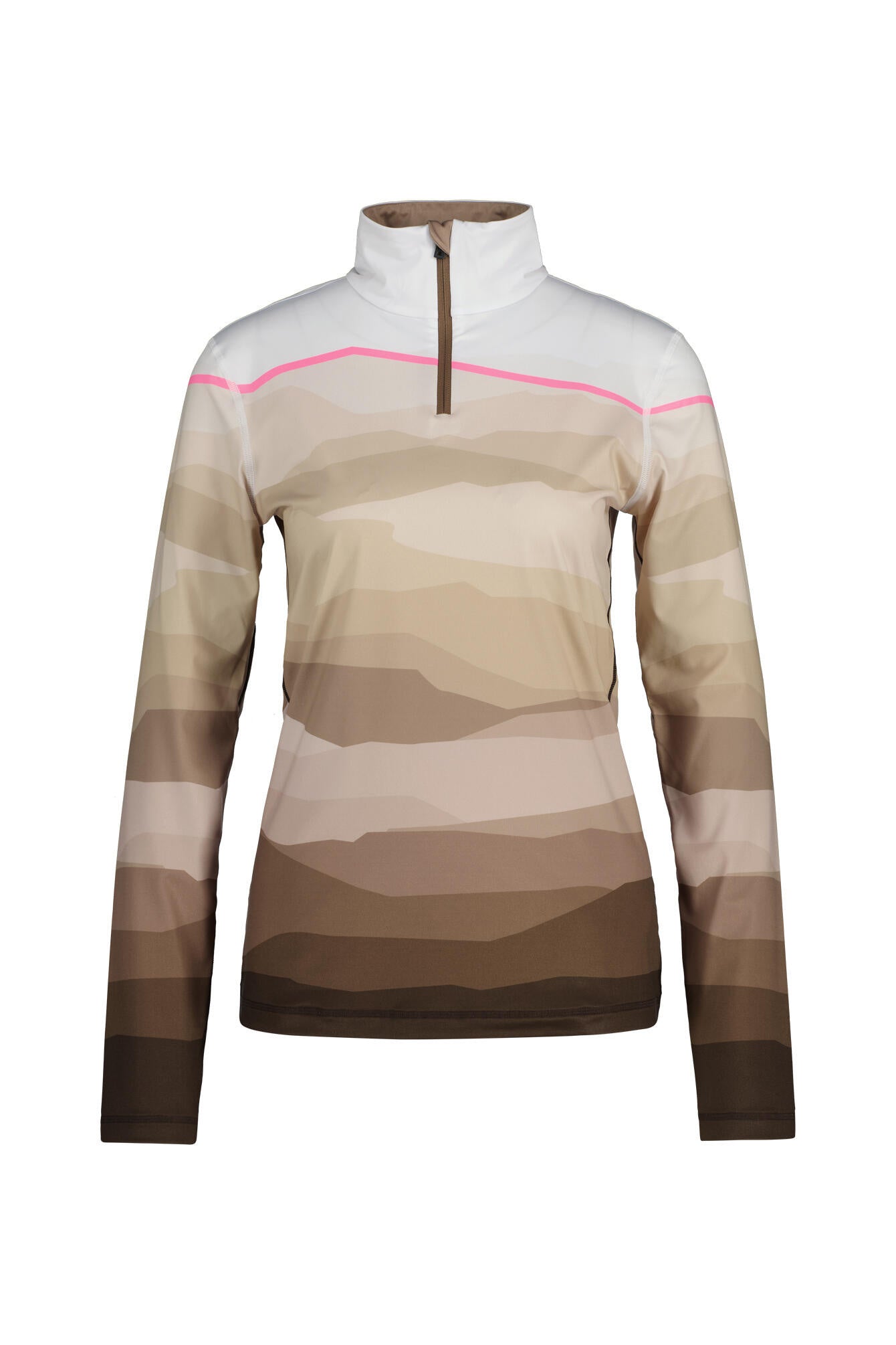 Funktionsshirt ILVY3 mit Stehkragen - A84 - Beige