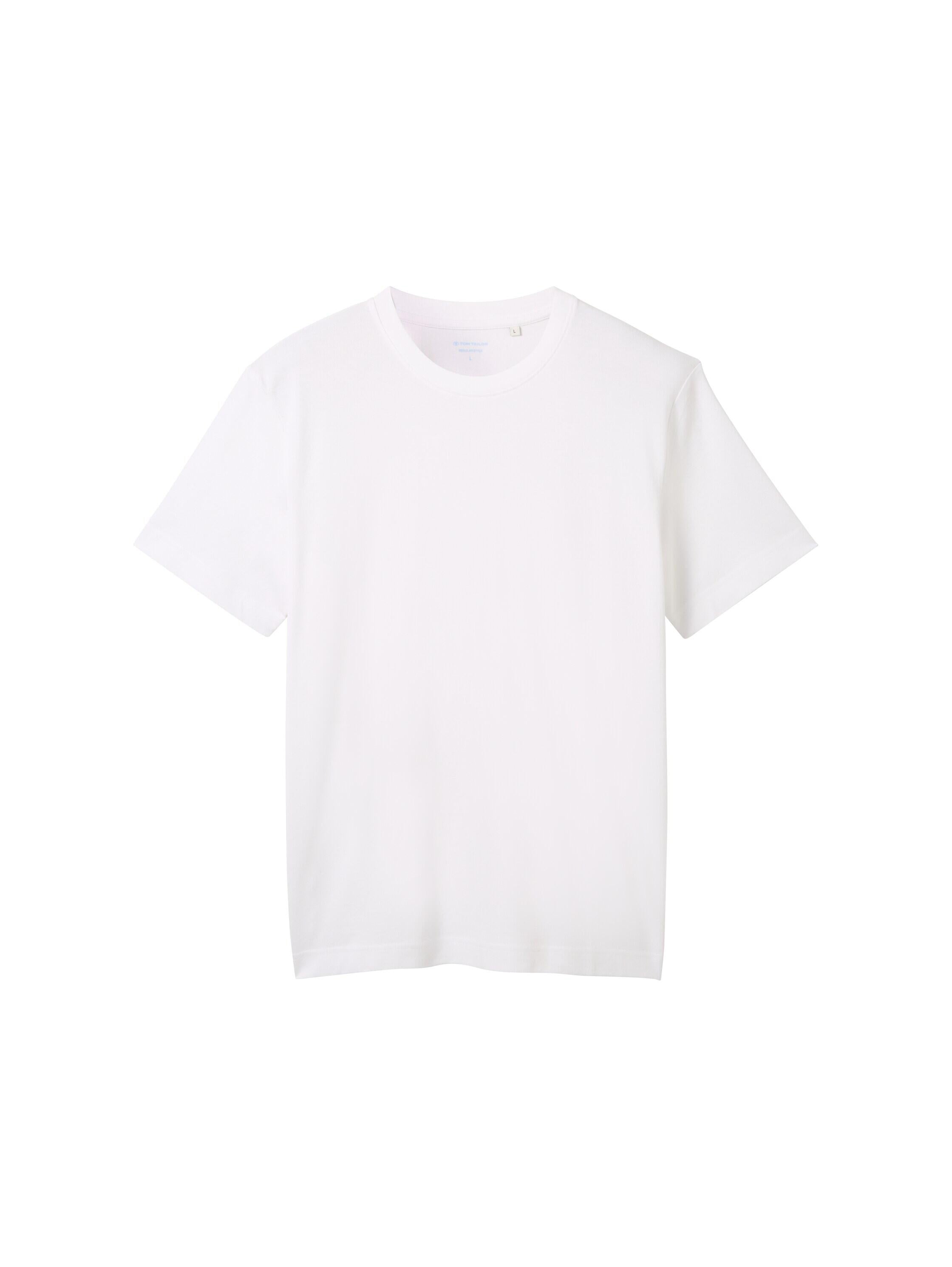 T-Shirt aus Baumwolle - 20000-White - Weiß