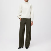 Schlupfbluse ALVARA - 1903 - Weiß