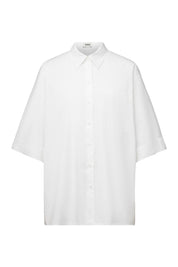 Bluse VELMIRA Oversized Fit - 6000 - Weiß