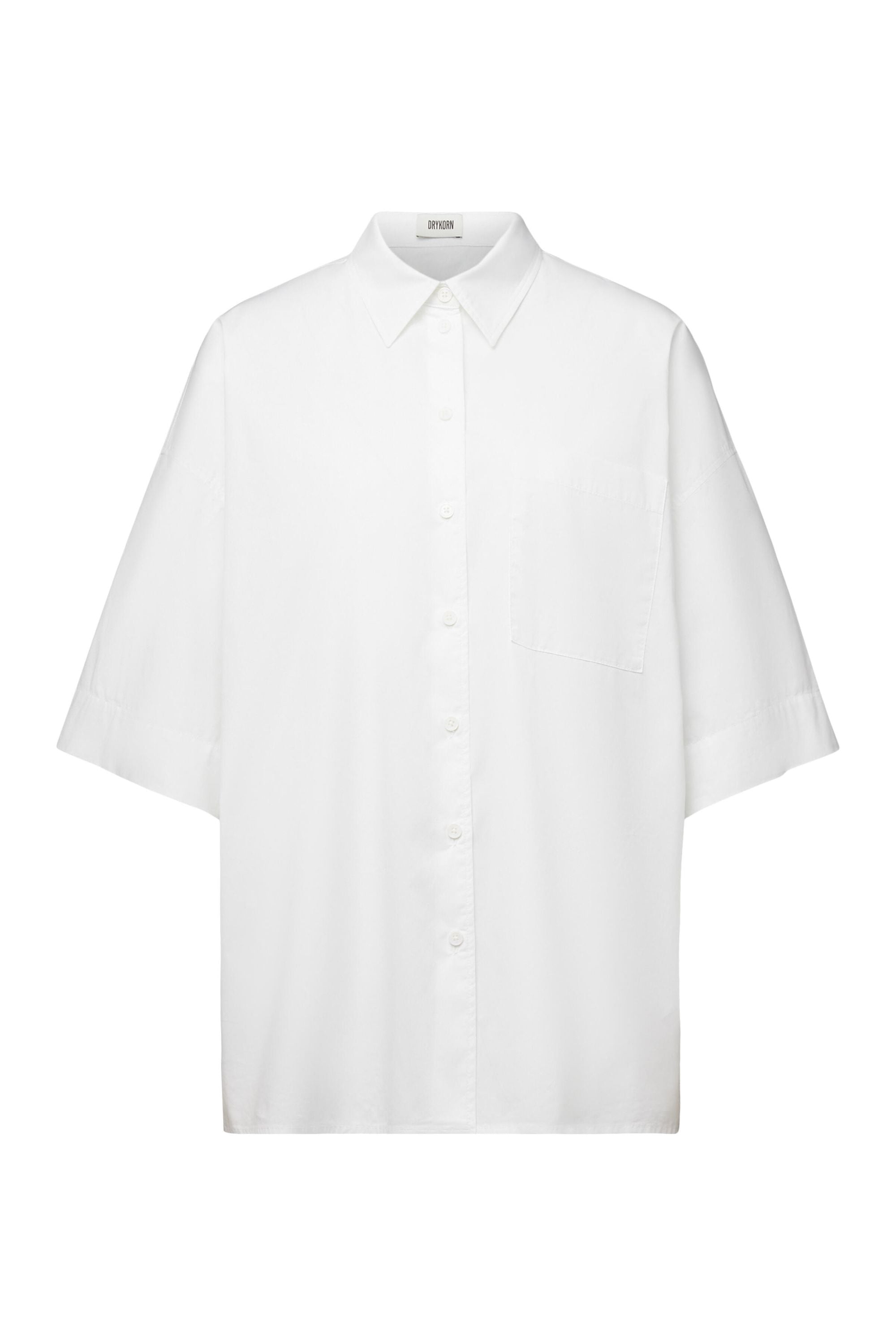 Bluse VELMIRA Oversized Fit - 6000 - Weiß