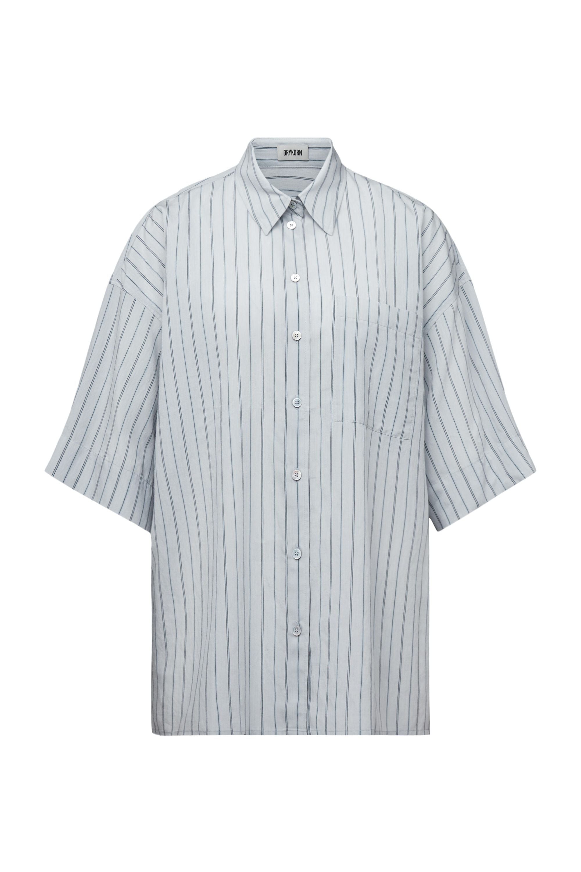 Bluse VELMIRA Relaxed Fit - 6502 - Blau