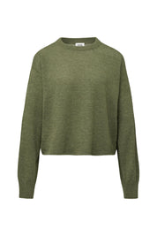 Strickpullover aus Alpaka - 2117 - Grün