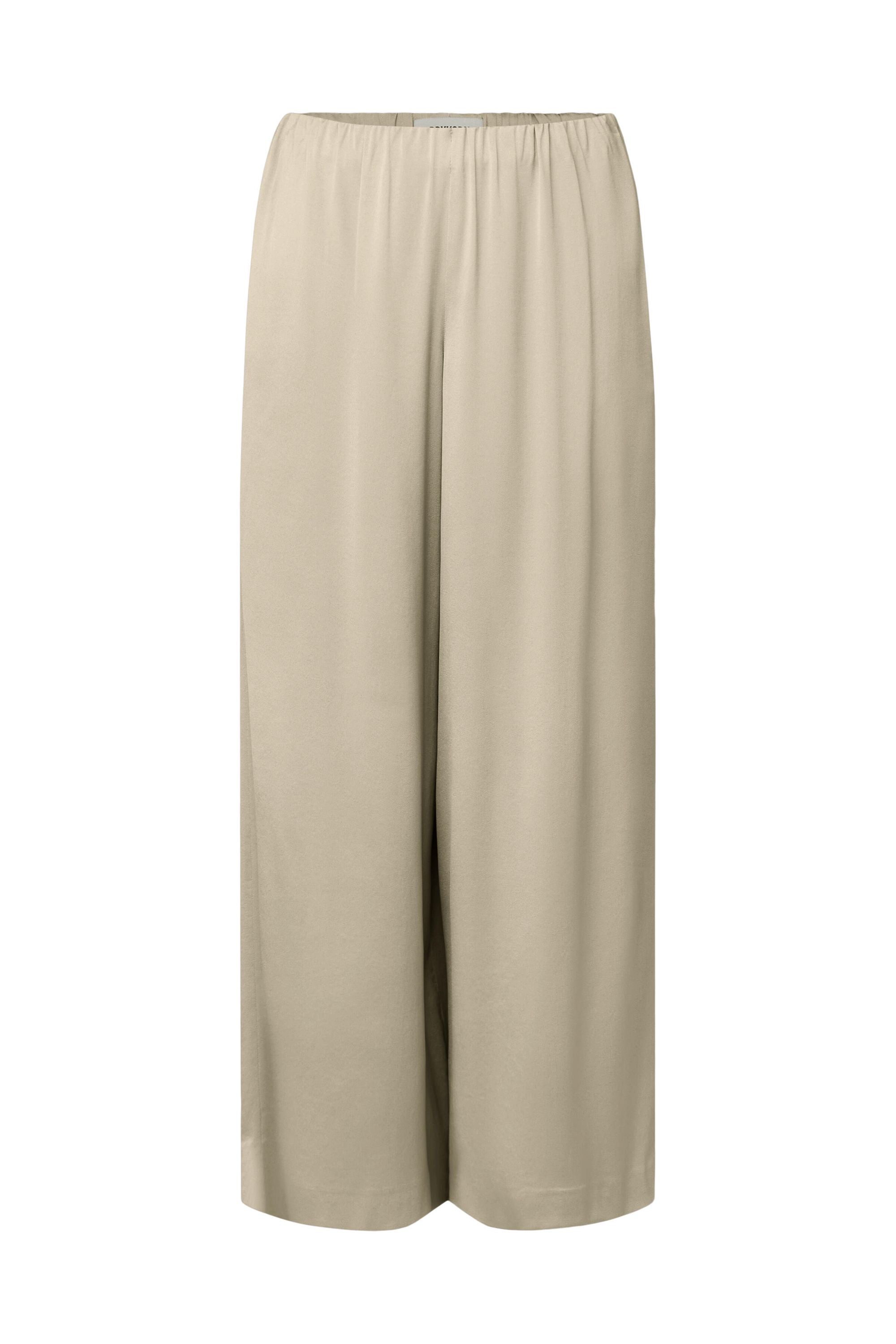 Satinhose TWEEZER Wide Leg - 1702 - Beige