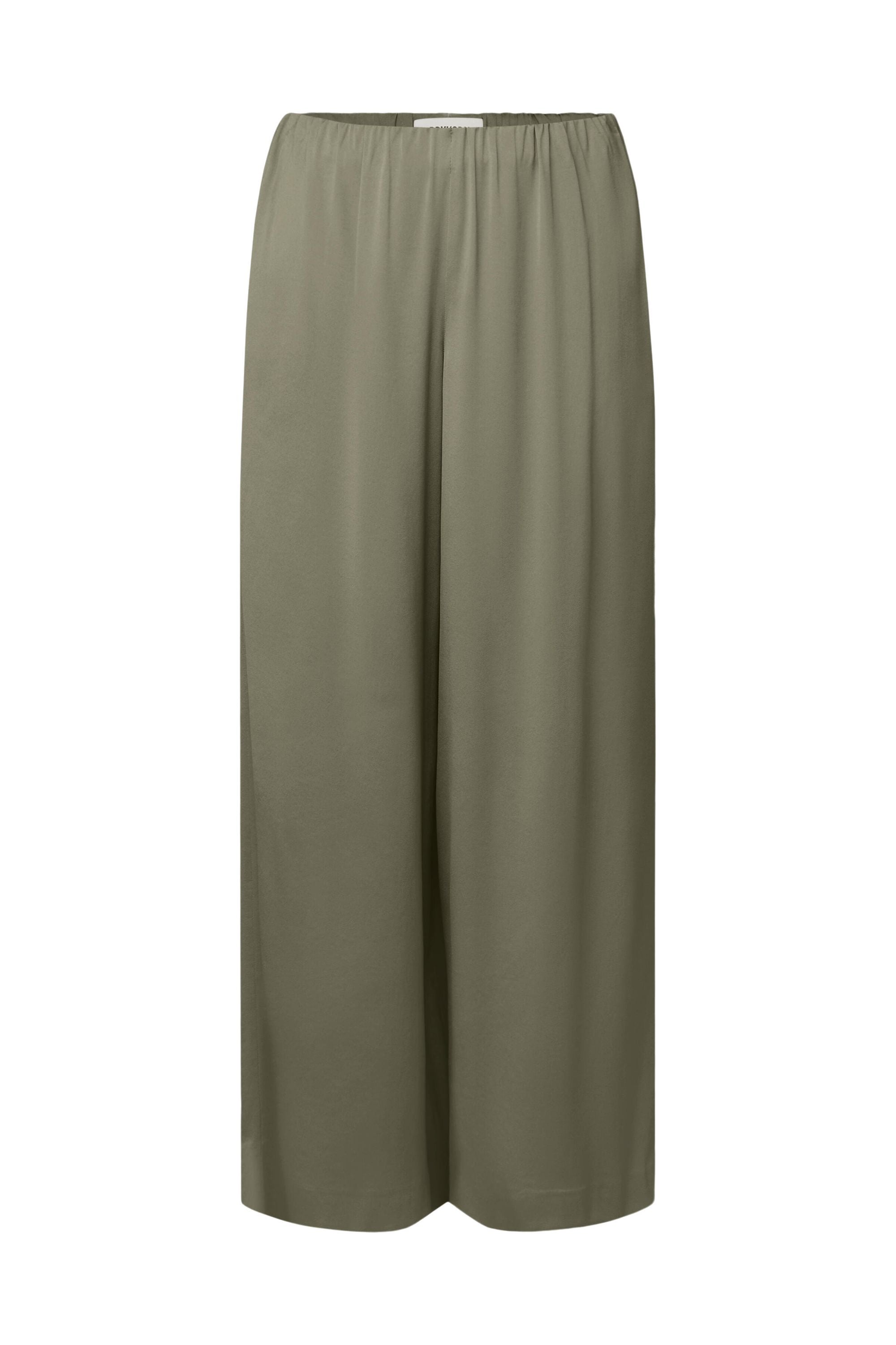 Satinhose TWEEZER Wide Leg - 2117 - Grün