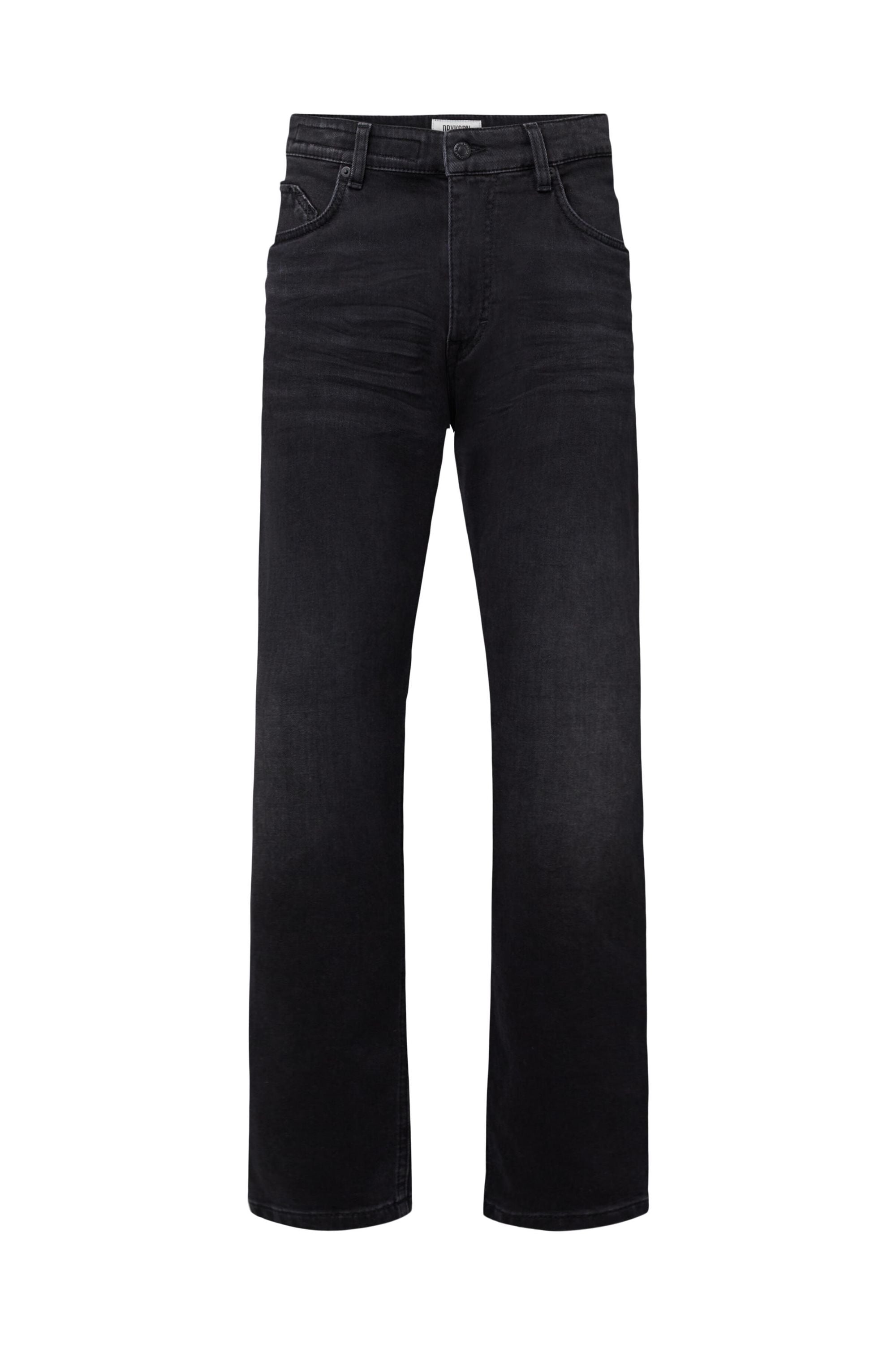 Jeans HIGHT Straight Leg - 6100 - Schwarz