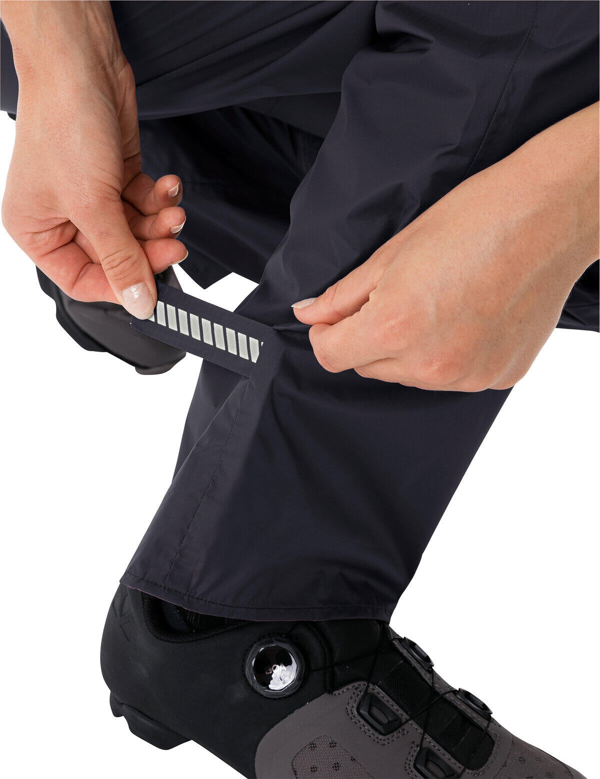 Regenhose DROP PANTS II - 143-black/black - Schwarz