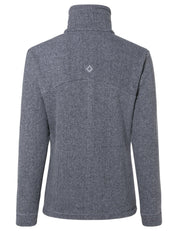 Fleecejacke SKOMER WINTER mit Stehkragen - 063-dark iris - Blau