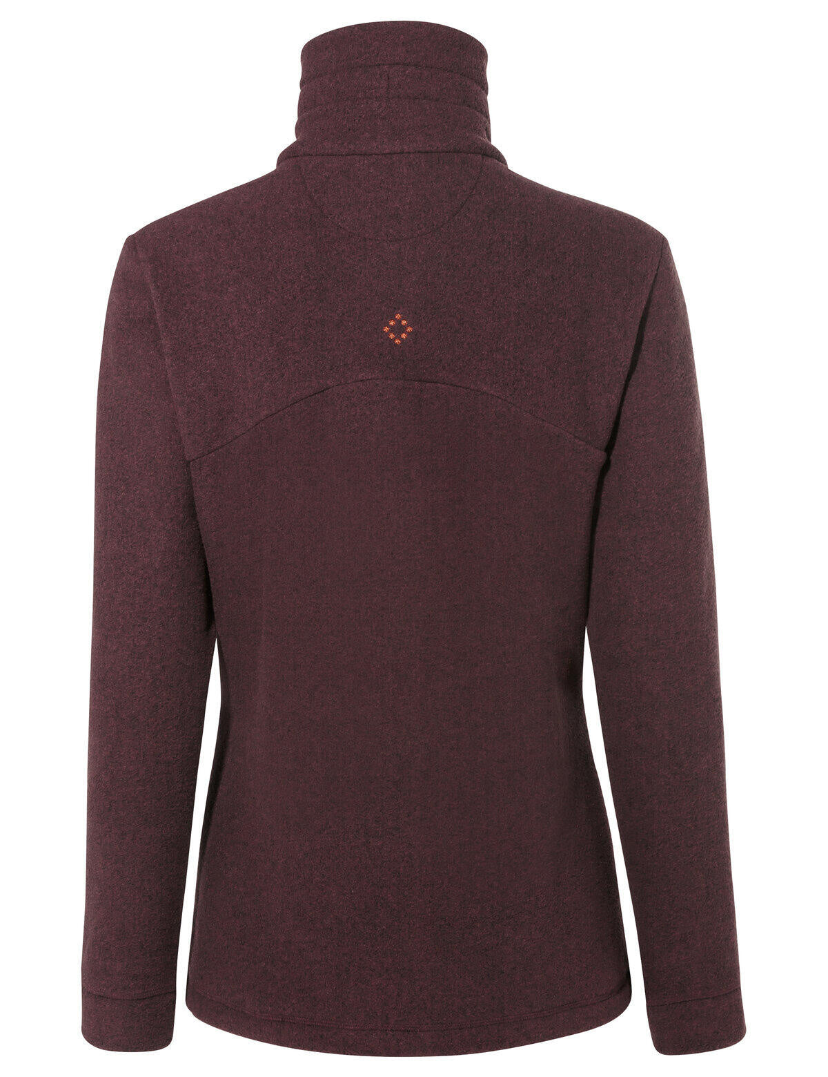 Fleecejacke SKOMER WINTER mit Stehkragen - 318-dark oak - Rot