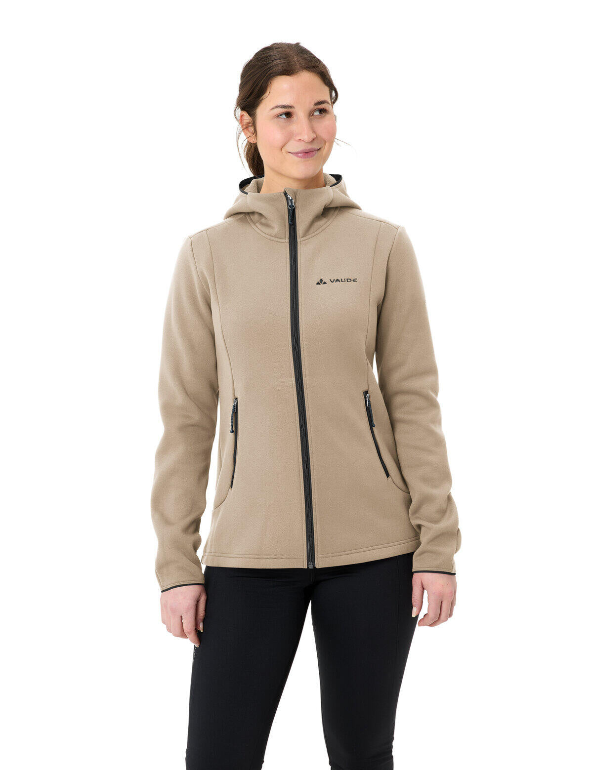 Fleecejacke IDRIS mit Kapuze - 781-linen - Beige