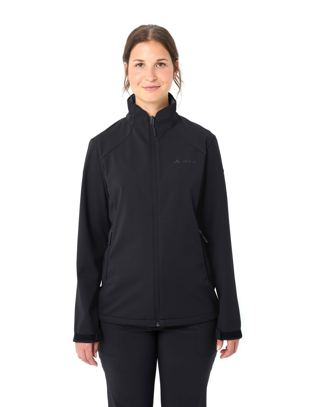 Softshelljacke EVERHIKE mit Stehkragen - 010-black - Schwarz