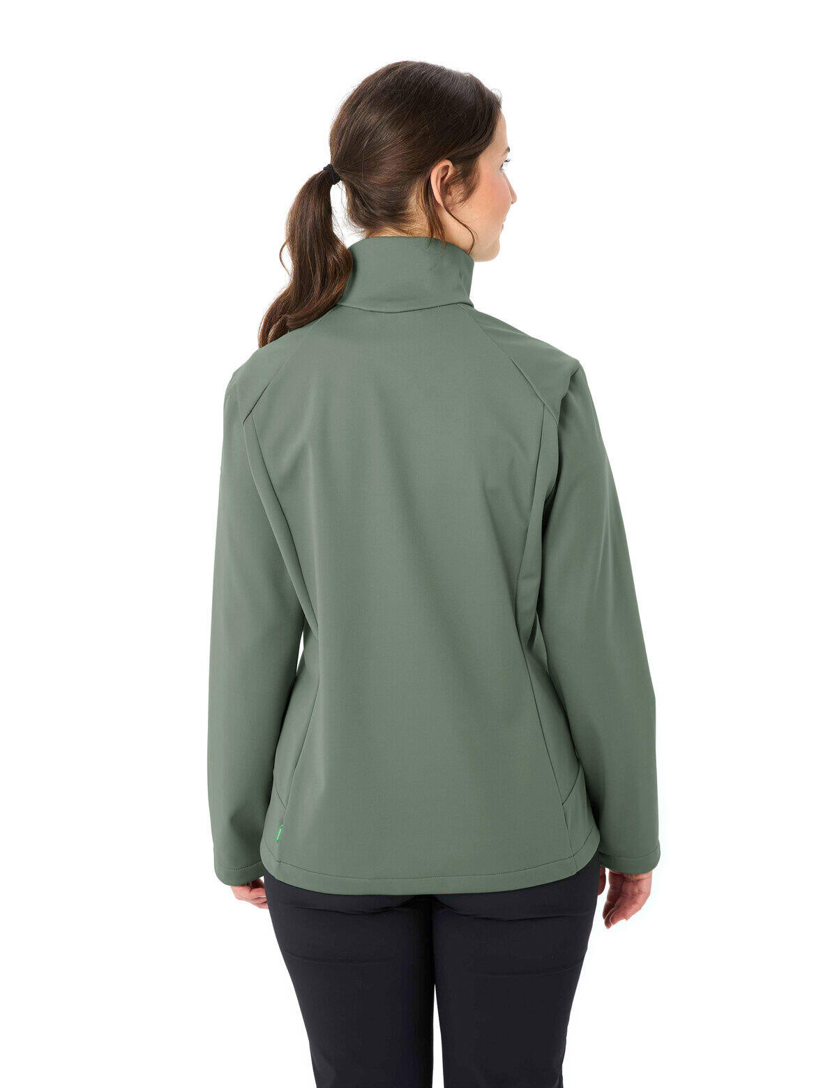 Softshelljacke EVERHIKE mit Stehkragen - 123-agave - Grün