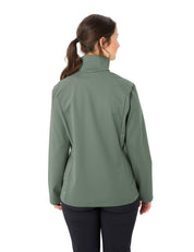 Softshelljacke EVERHIKE mit Stehkragen - 123-agave - Grün