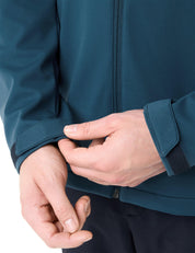 Softshelljacke EVERHIKE mit Stehkragen - 334-baltic sea - Blau