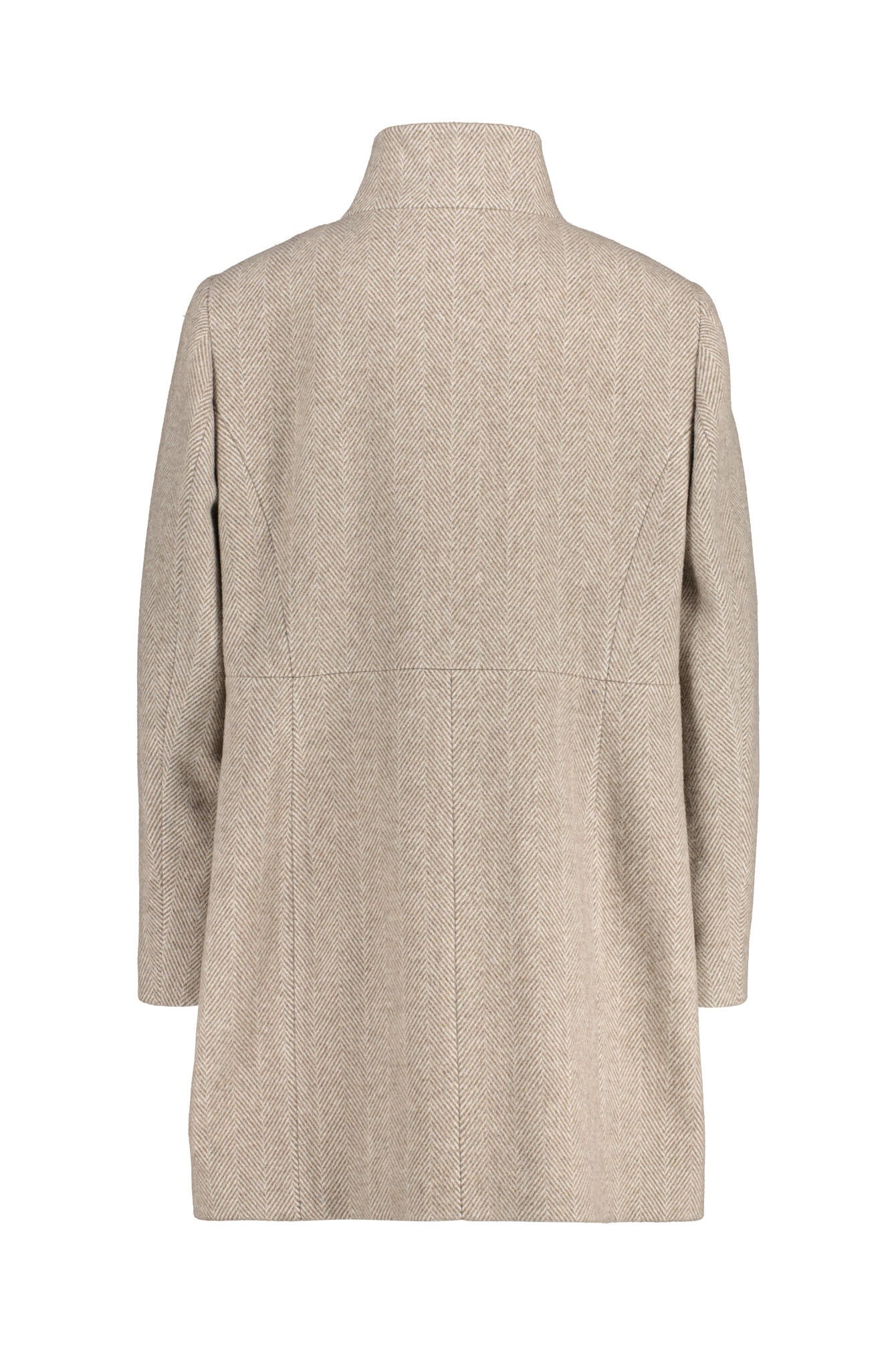 Mantel aus Wolle - 7016 - Beige