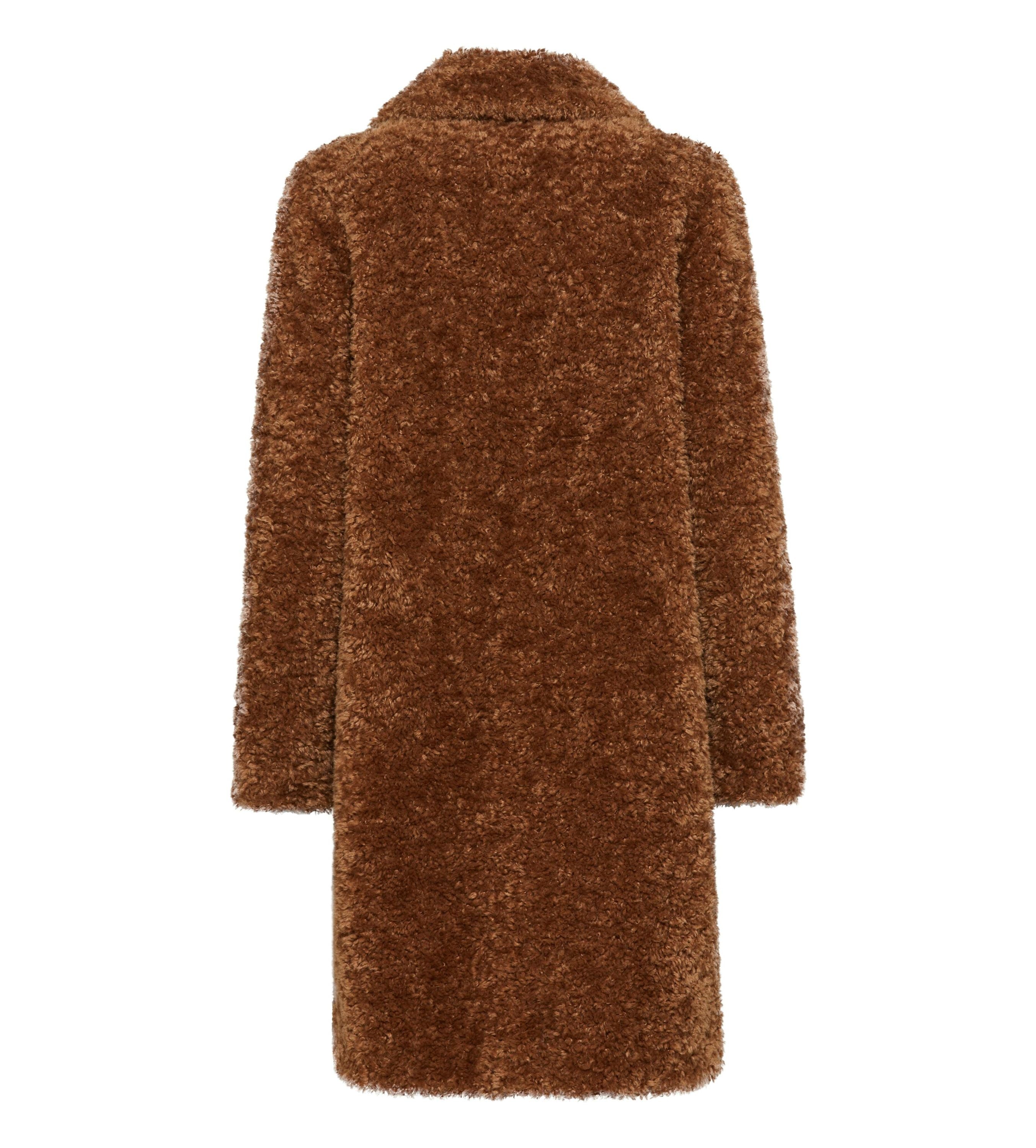 Teddymantel aus Fun Fur - 0012 - Beige