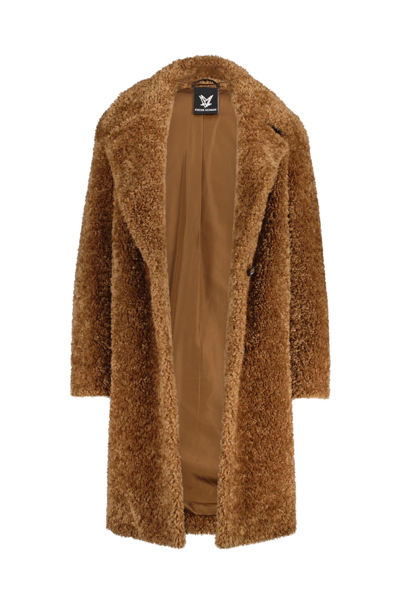 Teddymantel aus Fun Fur - 0050 - Braun