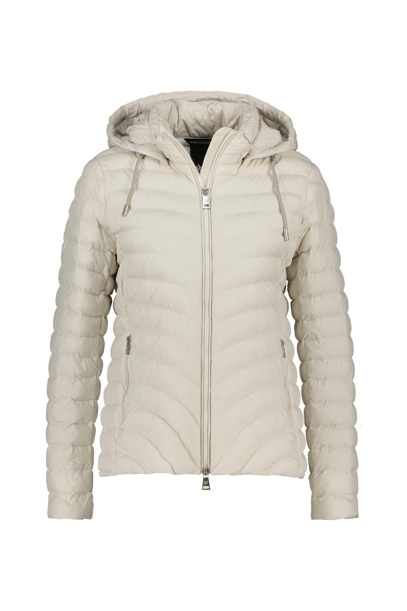 Steppjacke mit abnehmbarer Kapuze - 0011 - Beige