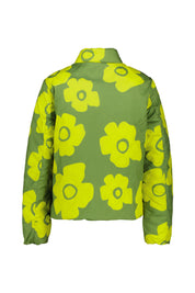 Wende-Steppjacke TAHITI mit Stehkragen - 7033 - Grün