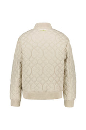 Steppjacke mit Stehkragen - 0110 - Beige