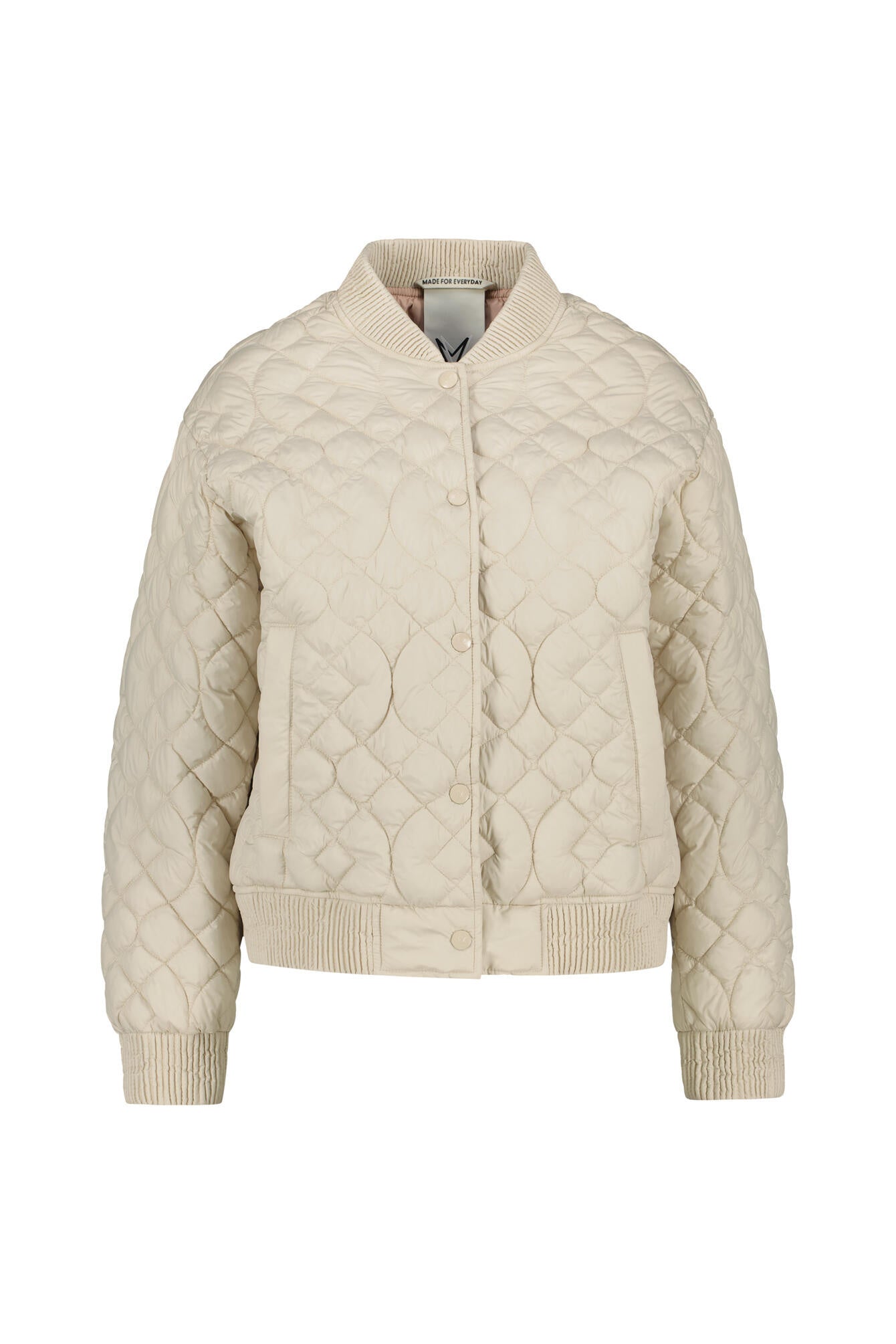 Steppjacke mit Stehkragen - 0110 - Beige