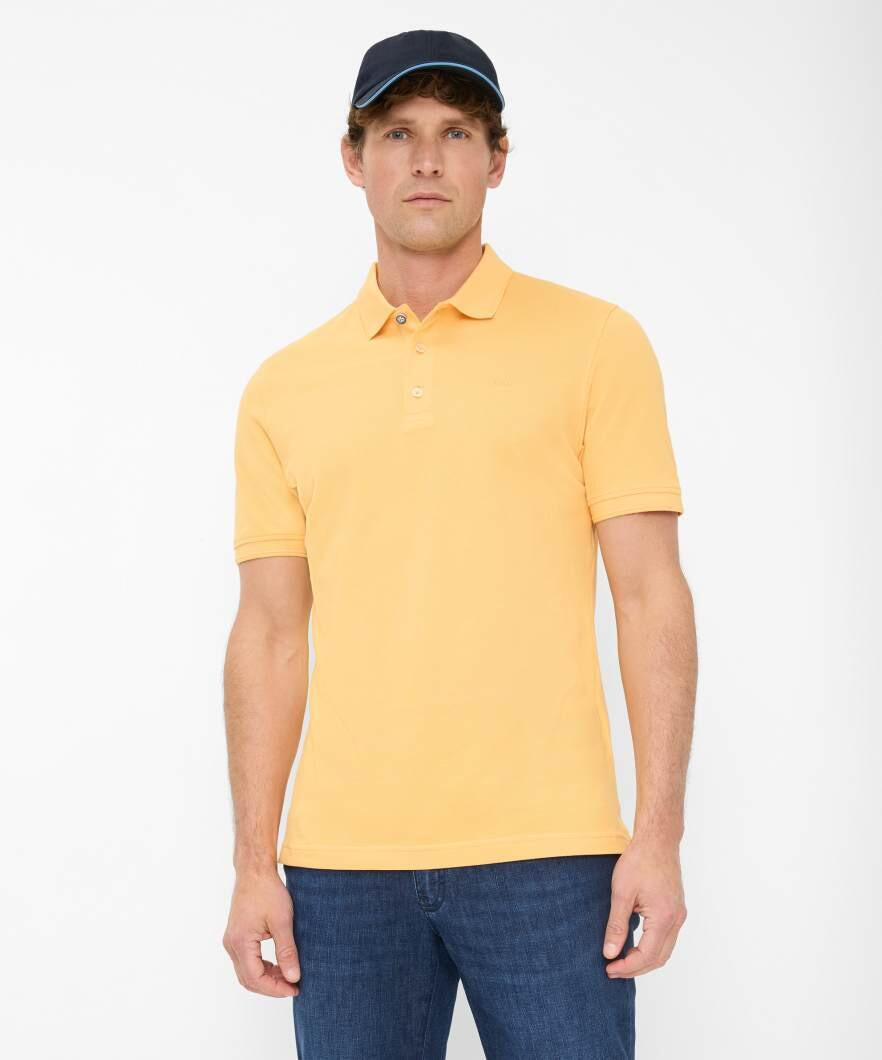 Poloshirt PETE aus Bauwmolle - 67-sunrise - Gelb