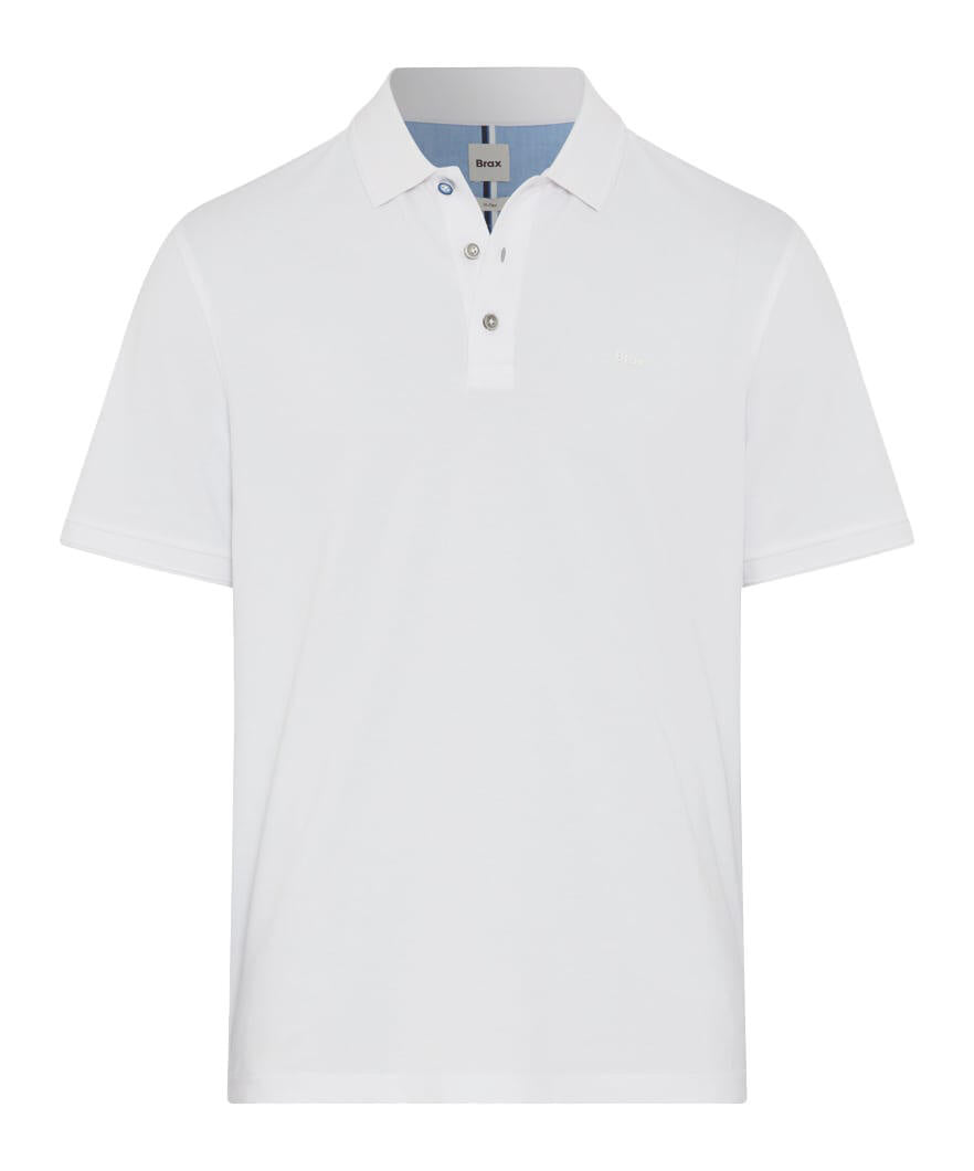 Poloshirt PETE aus Baumwolle - 99-white - Weiß