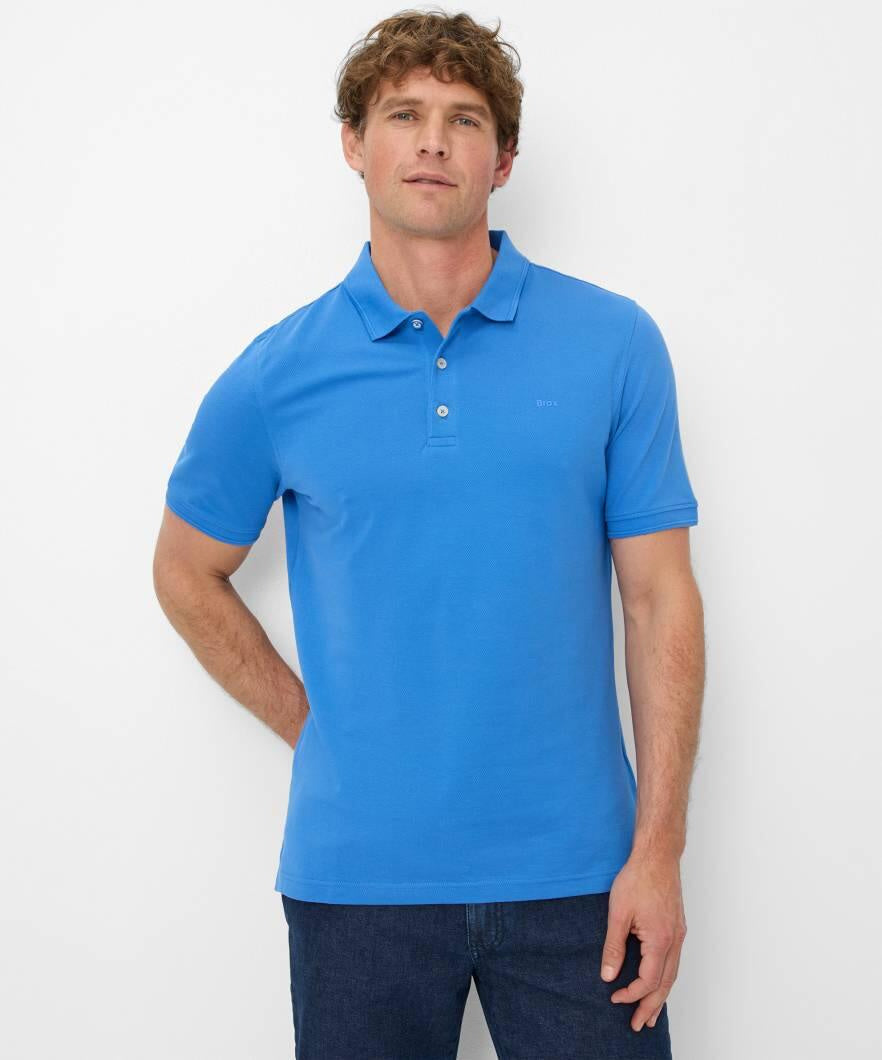 Poloshirt PETE aus Baumwolle - 27-miami - Blau