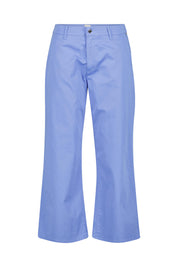 Chinohose MAINE S Wide Leg - 25-CORNFLOWER - Blau