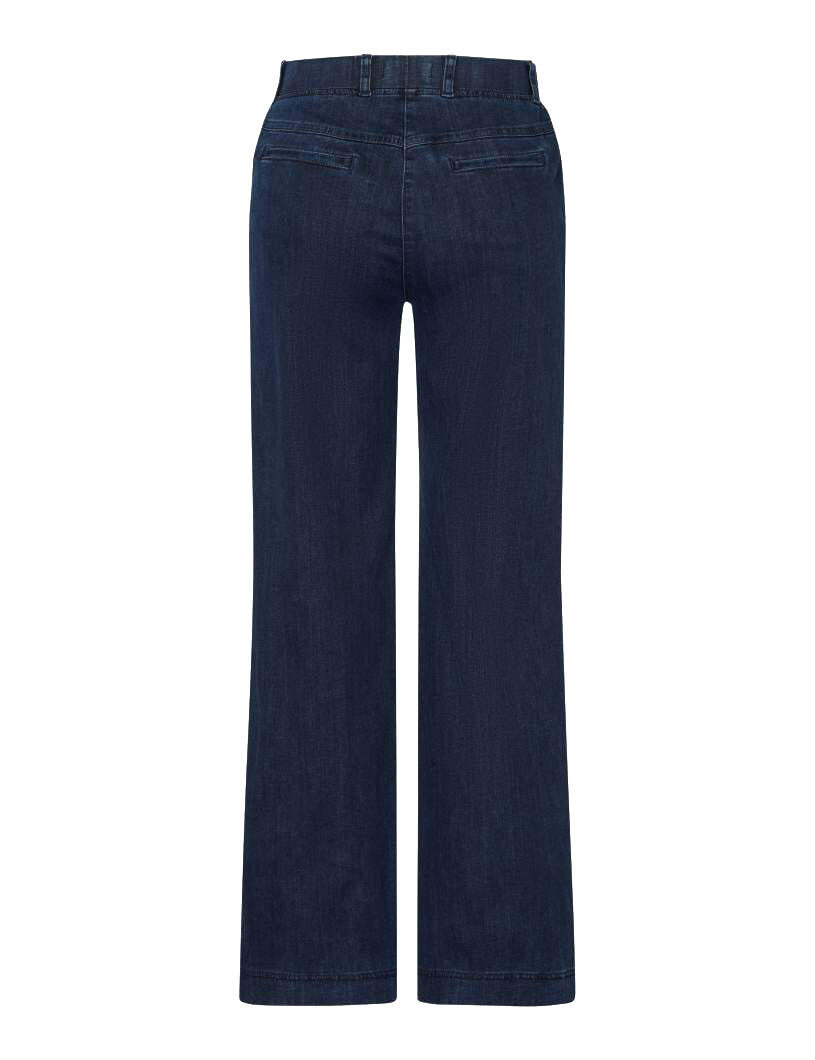 Jeans PAM FLARED - 23-DARK BLUE - Blau