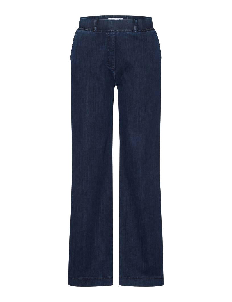 Jeans PAM FLARED - 23-DARK BLUE - Blau