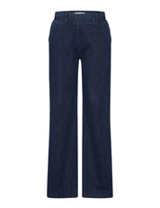 Jeans PAM FLARED - 23-DARK BLUE - Blau