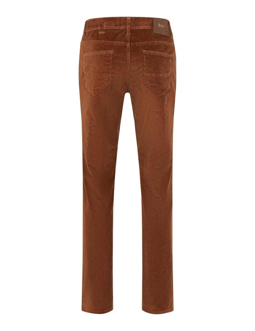 Cordhose CADIZ Straight Leg - 73-TOFFEE - Braun
