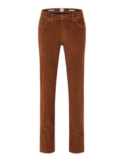 Cordhose CADIZ Straight Leg - 73-TOFFEE - Braun