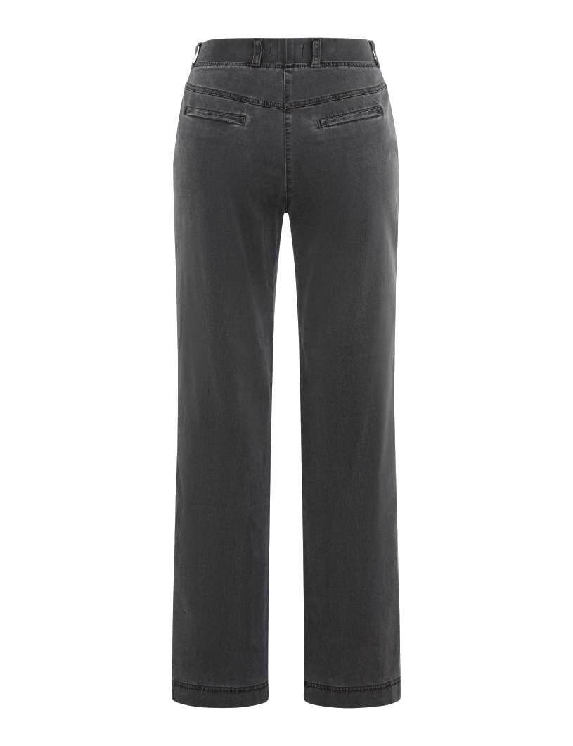 Jeans Straight Leg PAM FLARED - 08-ANTHRA - Grau