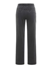 Jeans Straight Leg PAM FLARED - 08-ANTHRA - Grau