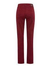Chinohose CAROLA Feminine Fit - 40-MULBERRY - Rot