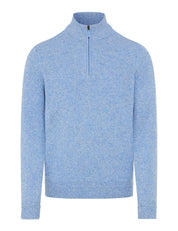 Strickpullover STEFFEN aus Wollmix - 16-heaven - Blau