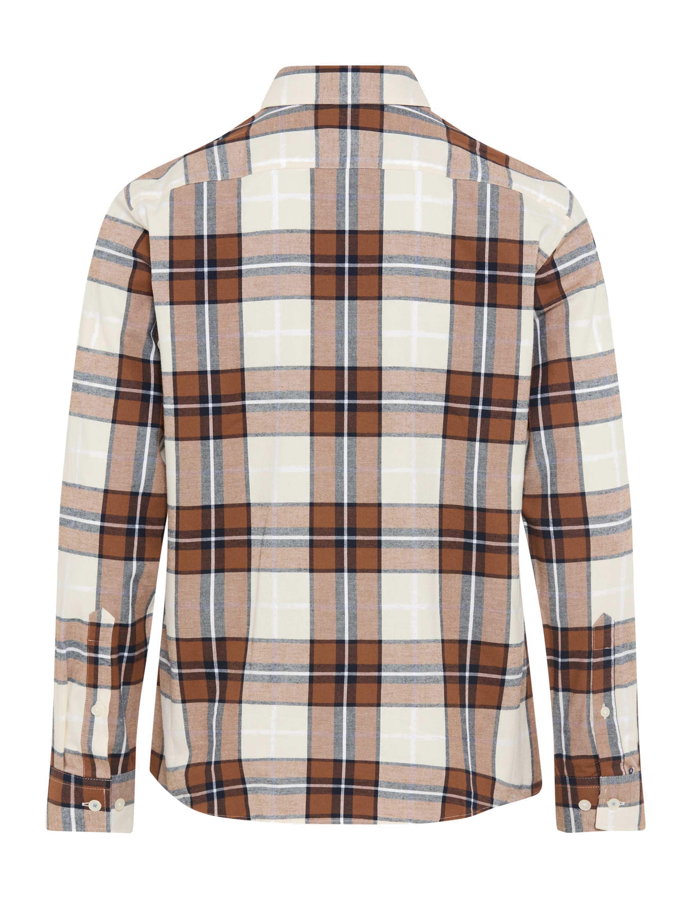 Flanellhemd DANIEL Modern Fit - 58-hazel - Braun