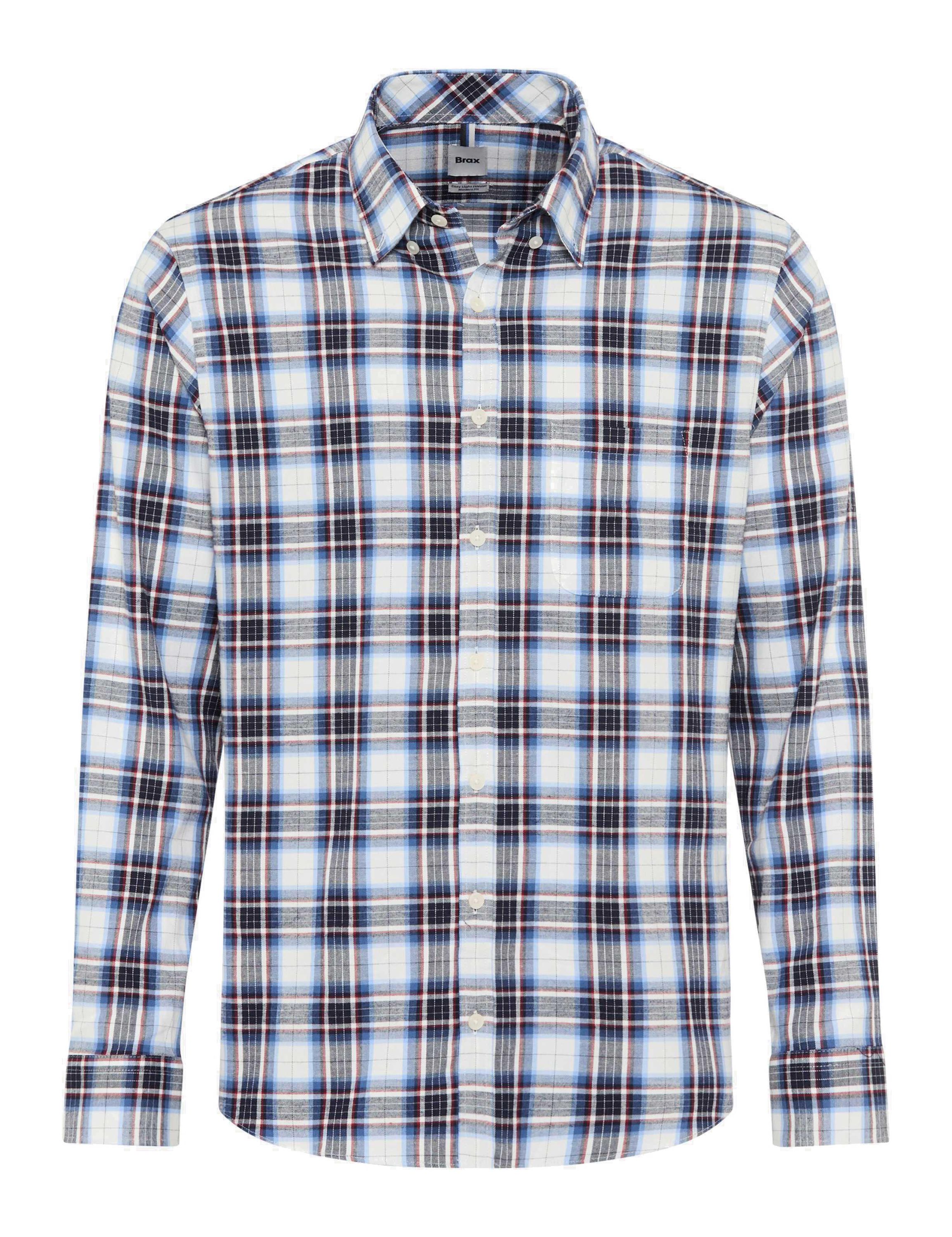 Flanellhemd DANIEL Modern Fit - 24-universe - Blau